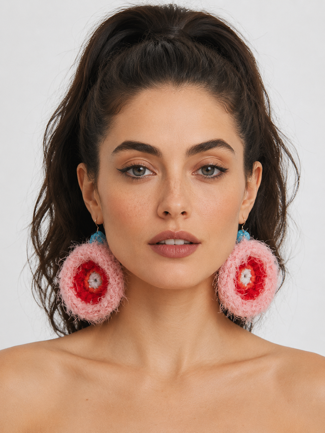 Candy Orbit Fringe Earrings