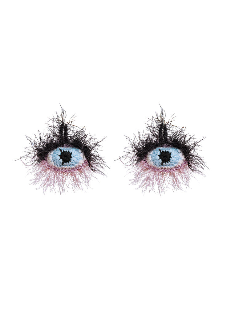 Mystic Eye Fringe Earrings