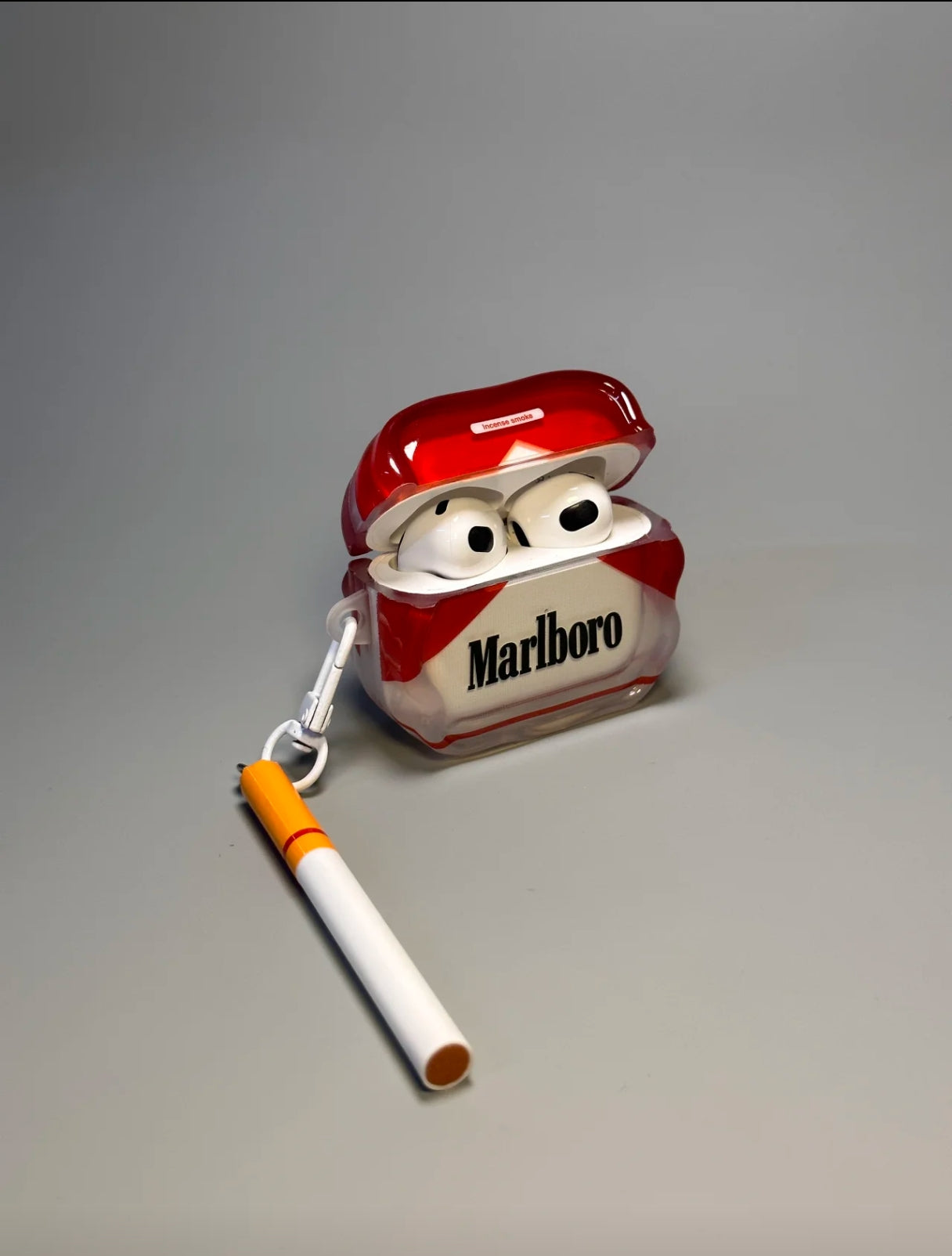 Marlboro Cigarette Pack-Inspired AirPods® Case